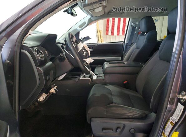 5TFUY5F1XGX576235 2016 TOYOTA TUNDRA Gray წინა სალონის ხედი