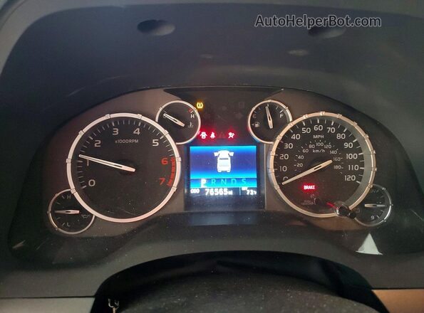 5TFUY5F1XGX576235 2016 TOYOTA TUNDRA Gray ხელსაწყოთა პანელის ხედი