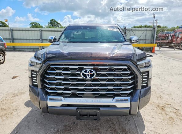 5TFVC5DB0RX078546 2024 TOYOTA TUNDRA Gray Widok z przodu