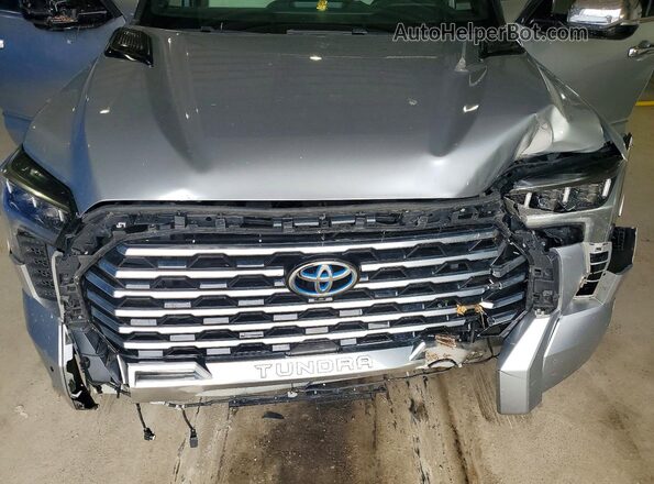 5TFVC5DB5PX024060 2023 TOYOTA TUNDRA Silver Սալոնի հետևի տեսք