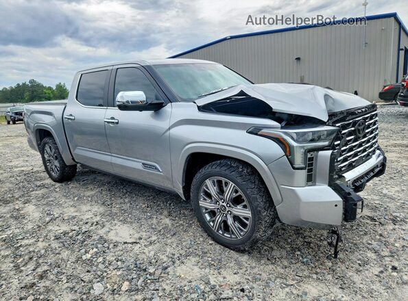 5TFVC5DBXRX077095 2024 TOYOTA TUNDRA Silver Передня права чверть