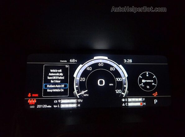 5TFWA5DB4SX318553 2025 TOYOTA TUNDRA Серый Вид щитка приборов