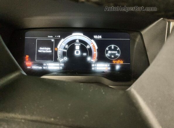 5TFWA5DB6RX230985 2024 TOYOTA TUNDRA Gray Widok zestawu wskaźników