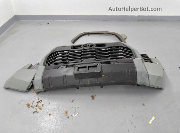 5TFWA5DB6RX230985 2024 TOYOTA TUNDRA Gray Widok komory silnika