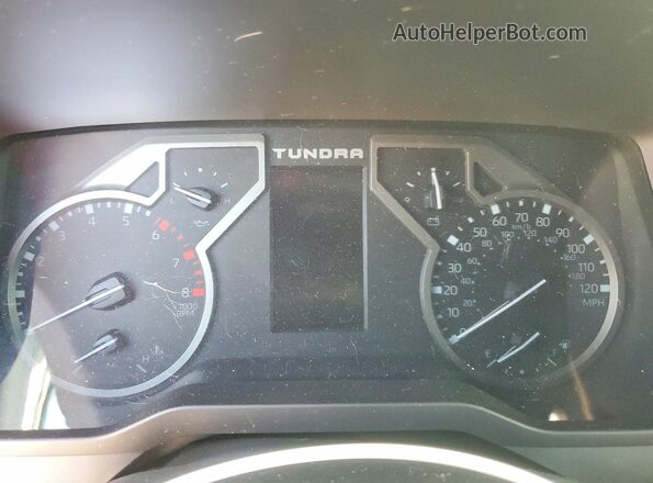 5TFWA5DB8SX240780 2025 TOYOTA TUNDRA Серебряный Вид щитка приборов