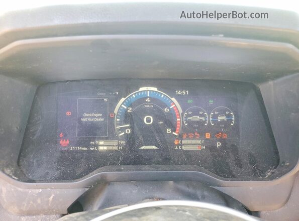 5TFWA5DB8SX299859 2025 TOYOTA TUNDRA Черный Вид щитка приборов