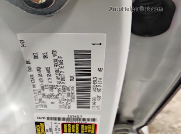 5TFWA5DB9RX184861 2024 TOYOTA TUNDRA White Вид підкапотного простору