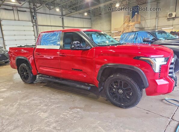 5TFWA5DB9RX186660 2024 TOYOTA TUNDRA Красный Передняя правая четверть