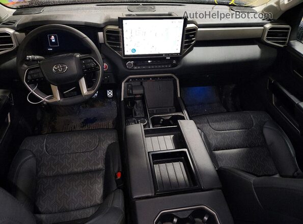 5TFWA5EC1RX030412 2024 TOYOTA TUNDRA Black Առջևի վահանակի տեսք