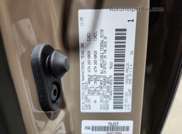 5TFWA5EC9TX052178 2026 TOYOTA TUNDRA Tan Շարժիչի բաժամունքի տեսք