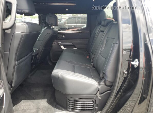 5TFWC5DB1SX105909 2025 TOYOTA TUNDRA Black Вид задніх сидінь