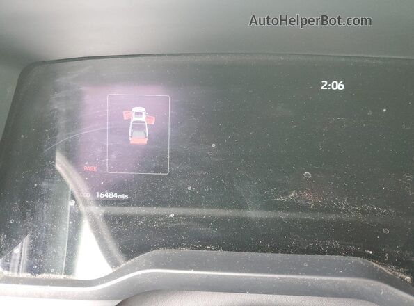 5TFWC5DB1SX105909 2025 TOYOTA TUNDRA Black Вид щитка приладів