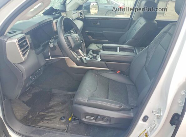 5TFWC5DB3RX077394 2024 TOYOTA TUNDRA White Widok wnętrza z przodu