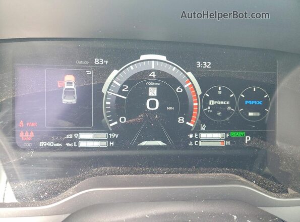 5TFWC5DB3RX077394 2024 TOYOTA TUNDRA White Widok zestawu wskaźników