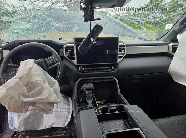 5TFWC5DB5SX112653 2025 TOYOTA TUNDRA Blue წინა პანელის ხედი
