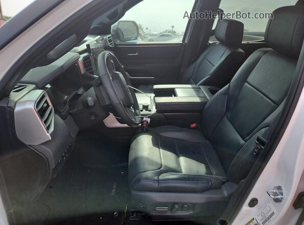5TFWC5DB6SX091022 2025 TOYOTA TUNDRA White Vista interior delantera