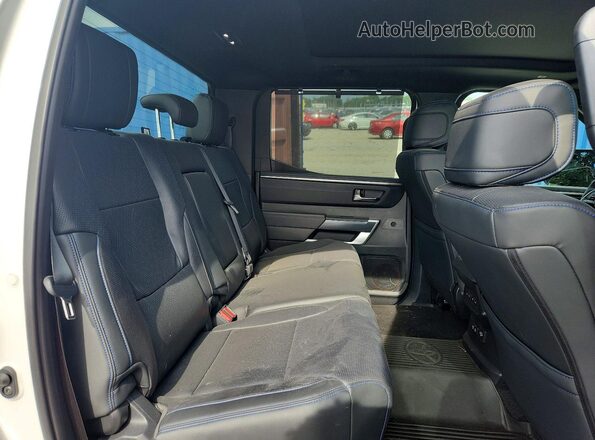 5TFWC5DB6SX091022 2025 TOYOTA TUNDRA White Vista de los asientos traseros