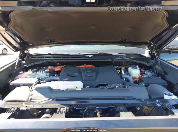 5TFWC5DB6SX111883 2025 TOYOTA TUNDRA HYBRID Black Widok z tyłu