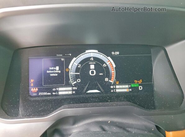 5TFWC5DB9RX076282 2024 TOYOTA TUNDRA Черный Вид щитка приборов