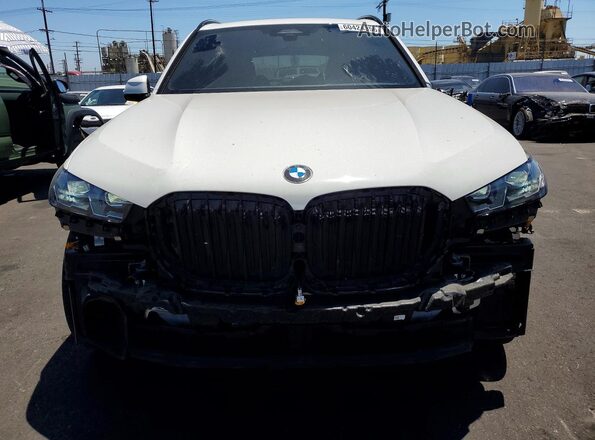 5UX13EU00S9Z86792 2025 BMW X5 Белый Вид спереди