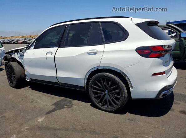 5UX13EU00S9Z86792 2025 BMW X5 Белый Задняя левая четверть