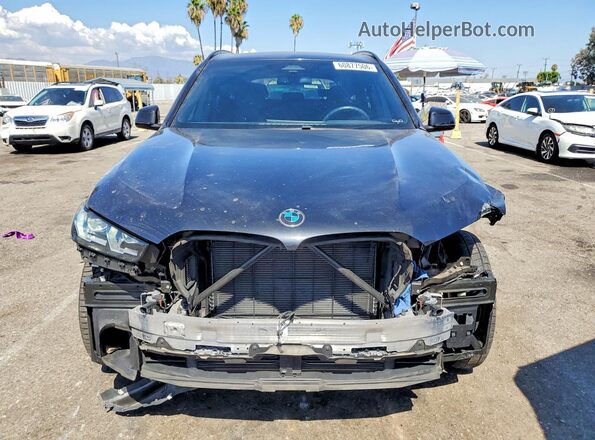 5UX13EU01R9U74727 2024 BMW X5 Black წინა ხედი