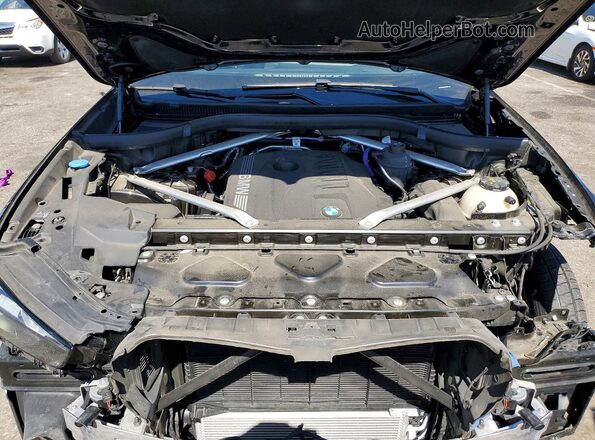 5UX13EU01R9U74727 2024 BMW X5 Black ძრავის განყოფილების ხედი