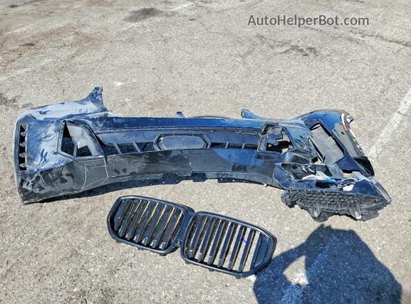 5UX13EU01R9U74727 2024 BMW X5 Black VIN კოდის სტიკერის ხედი