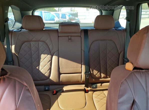 5UX13EU02T9306005 2026 BMW X5 Серый Вид задних сидений