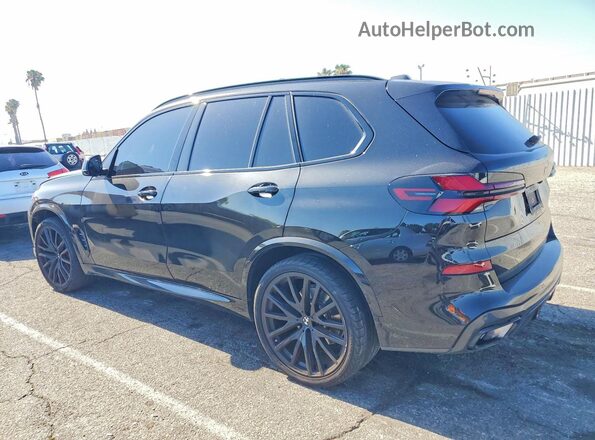 5UX13EU04R9V91007 2024 BMW X5 Black უკანა მარცხენა