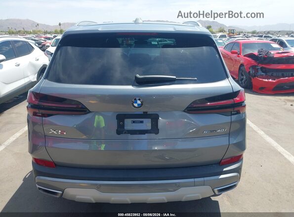 5UX13EU05S9Z57336 2025 BMW X5 Gray 