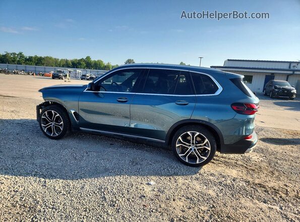 5UX13EU0XR9U15983 2024 BMW X5 Green Հետևի ձախ