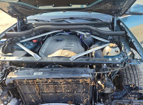 5UX13EU0XR9U15983 2024 BMW X5 Green Շարժիչի բաժամունքի տեսք