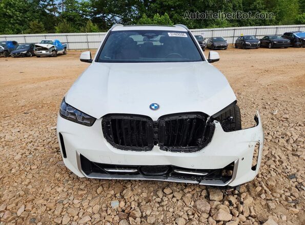5UX13EU0XT9165040 2026 BMW X5 White Вид спереду