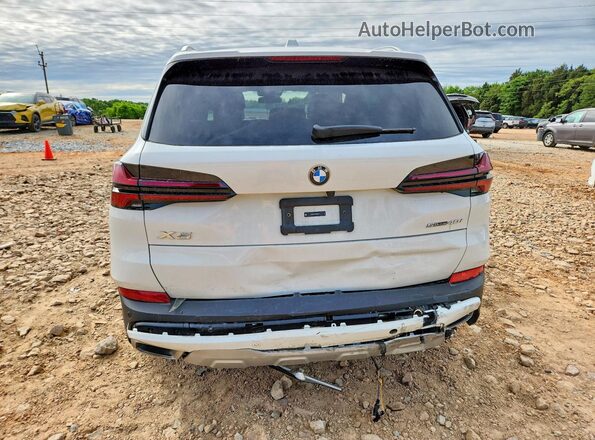 5UX13EU0XT9165040 2026 BMW X5 White Вид ззаду