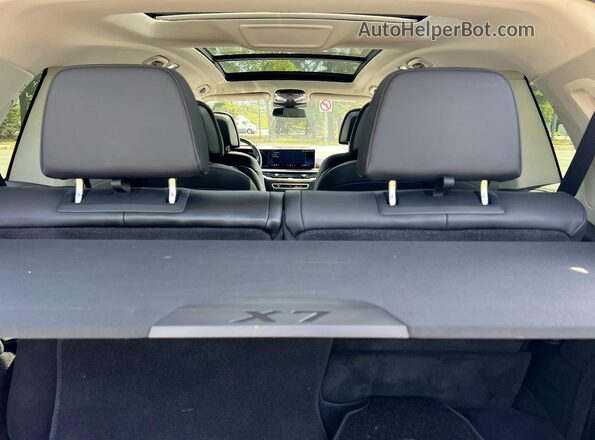 5UX23EM00R9S52720 2024 BMW X7 Gray Widok zestawu wskaźników