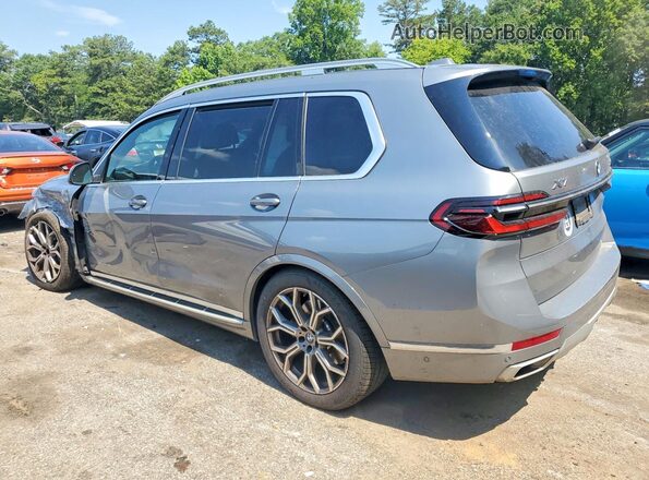 5UX23EM00S9X66931 2025 BMW X7 Gray Trasero izquierdo