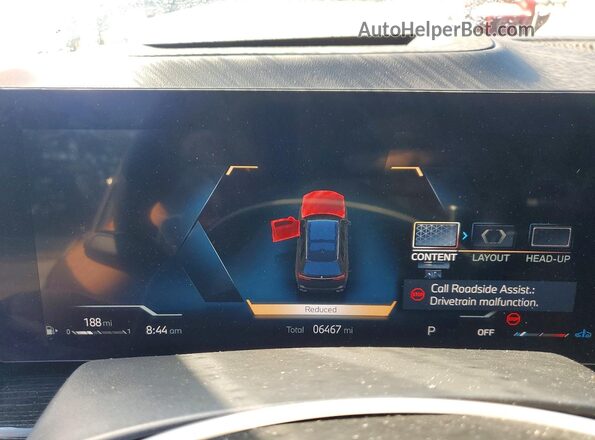 5UX23EM00T9152754 2026 BMW X7 Черный Вид щитка приборов