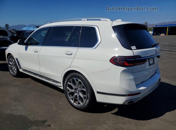 5UX23EM01R9T68413 2024 BMW X7 Белый Задняя левая четверть