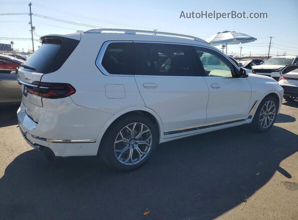 5UX23EM01R9T68413 2024 BMW X7 Белый Задняя правая четверть