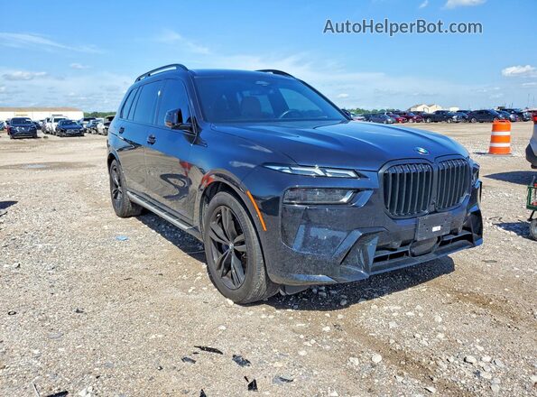 5UX23EM02P9P36482 2023 BMW X7 Black წინა მარჯვენა