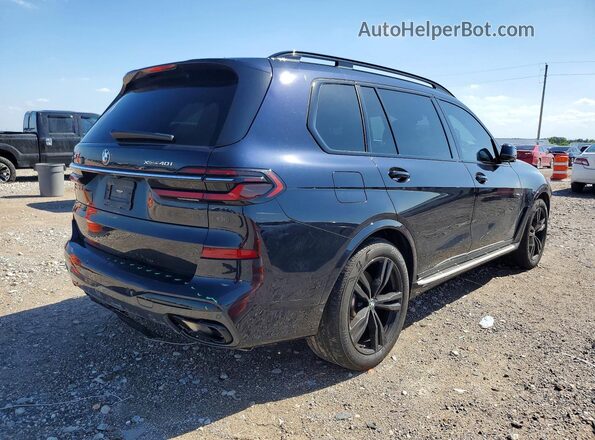 5UX23EM02P9P36482 2023 BMW X7 Black უკანა მარჯვენა