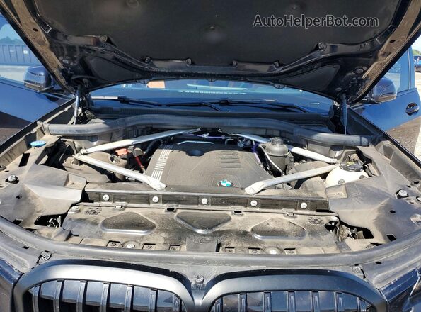 5UX23EM02P9P36482 2023 BMW X7 Black უკანა სალონის ხედი