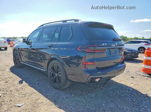 5UX23EM02P9P36482 2023 BMW X7 Black უკანა მარცხენა