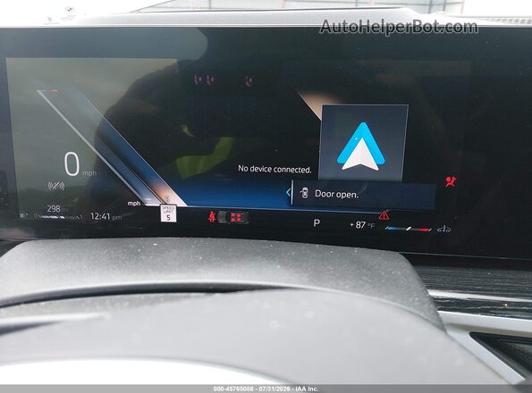 5UX23EM02S9W78303 2025 BMW X7 Black Вид задніх сидінь