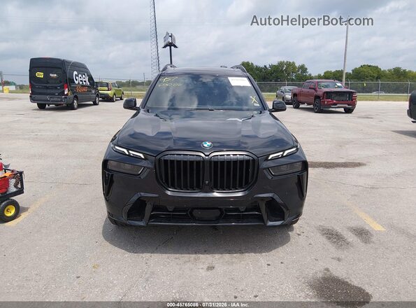 5UX23EM02S9W78303 2025 BMW X7 Black Вид щитка приладів