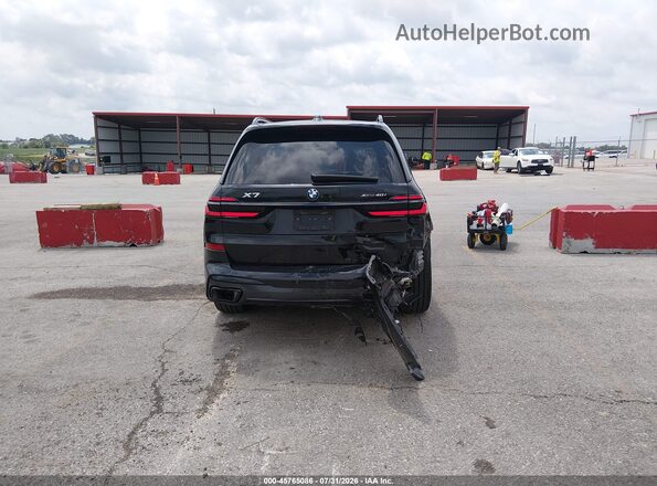 5UX23EM02S9W78303 2025 BMW X7 Black 