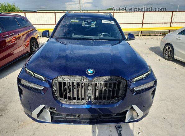 5UX23EM02S9Y00044 2025 BMW X7 Синий Вид спереди