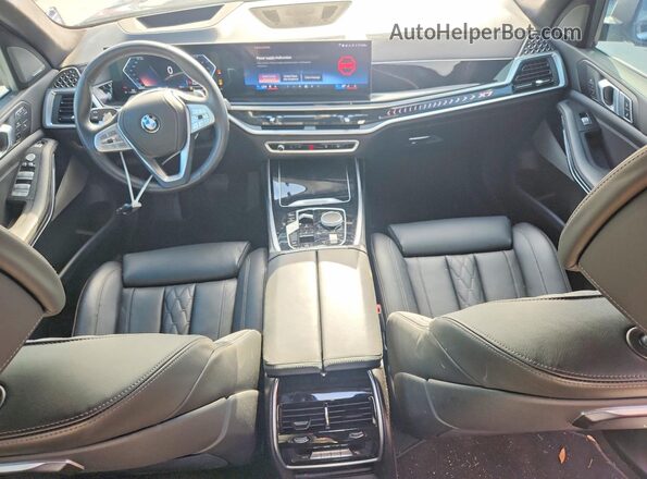 5UX23EM02S9Y00044 2025 BMW X7 Синий Вид панели приборов