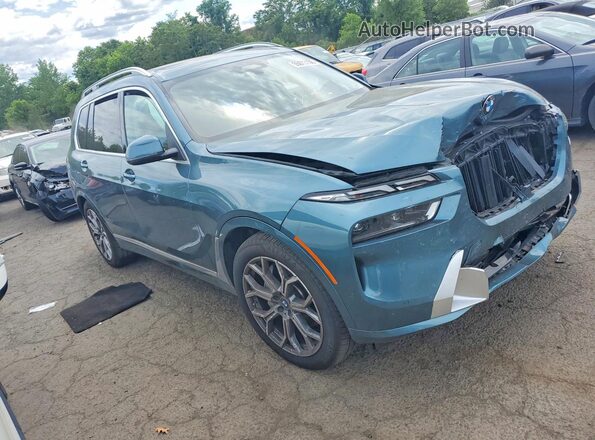 5UX23EM02S9Z31149 2025 BMW X7 Turquoise Передня права чверть